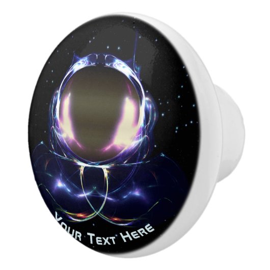 Bouton De Porte En Céramique Astronaute fracturé (Droite)