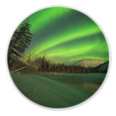 Bouton De Porte En Céramique Aurora à bande (Devant)