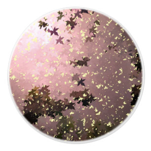 BOUTON DE PORTE EN CÉRAMIQUE AUTOMNE