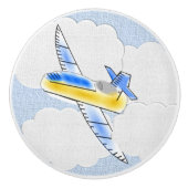 Bouton De Porte En Céramique Avion (Devant)