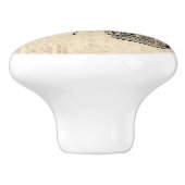 Bouton De Porte En Céramique Avion à l'ancienne mode (Côté)