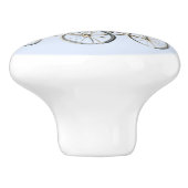 Bouton De Porte En Céramique Baby shower bébé (Côté)