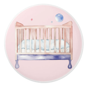 Bouton De Porte En Céramique Baby shower lit bébé