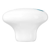 Bouton De Porte En Céramique Baleines mignonnes (Côté)