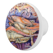 Bouton De Porte En Céramique Balise de lecture Spike and Curly (Droite)