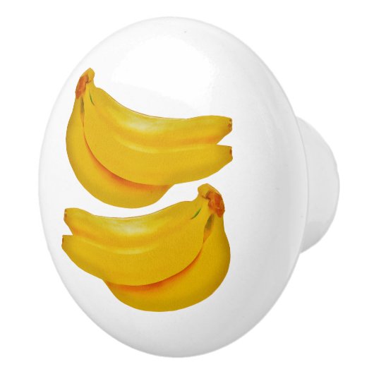 Bouton De Porte En Céramique Banana Kitchen Ceramic Knob (Droite)
