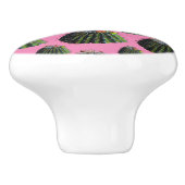 Bouton De Porte En Céramique Baril Cactus Knos (Côté)