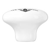 Bouton De Porte En Céramique Basura (Côté)