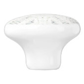 Bouton De Porte En Céramique BATTENBURG LACE Ceramic Knob (Côté)