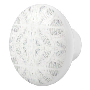 Bouton De Porte En Céramique BATTENBURG LACE Ceramic Knob