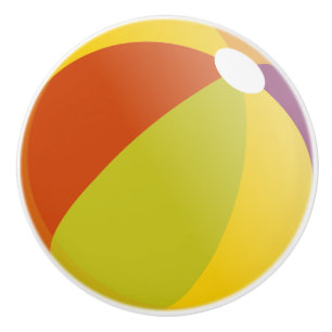 Bouton De Porte En Céramique Beach Ball