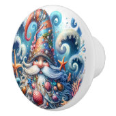 Bouton De Porte En Céramique Beach Gnomes (Droite)