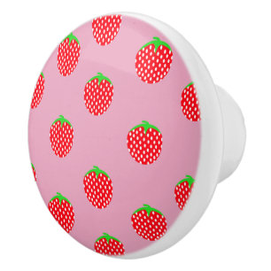 Bouton De Porte En Céramique Beau été Berry