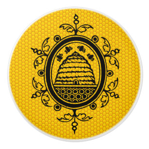 Bouton De Porte En Céramique Bee Hive victorienne
