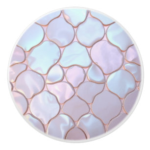 Bouton De Porte En Céramique Belle mère de perle inspirée féminine