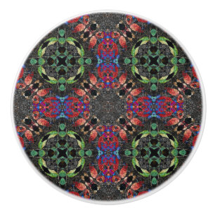 Bouton De Porte En Céramique Berries