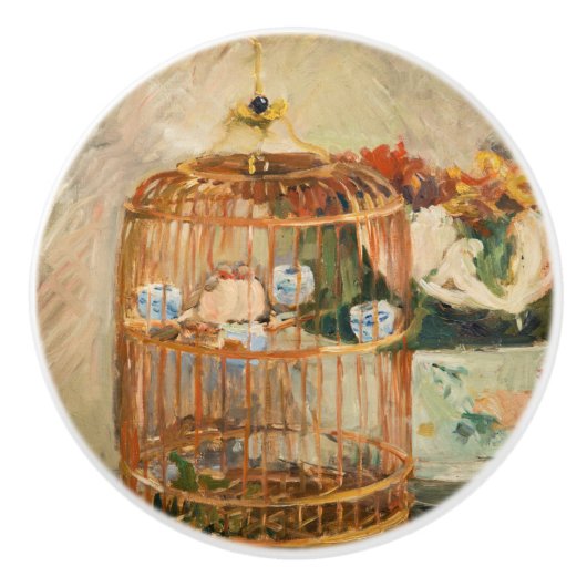Bouton De Porte En Céramique Berthe Morisot - La Cage (Devant)