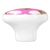 Bouton De Porte En Céramique Beurre rose (Côté)