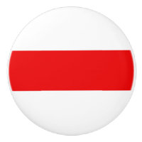 Biélorussie : le symbole rouge white revolution f