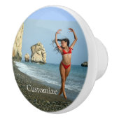 Bouton De Porte En Céramique Bikini Model Dancing Thunder_Cove (Droite)