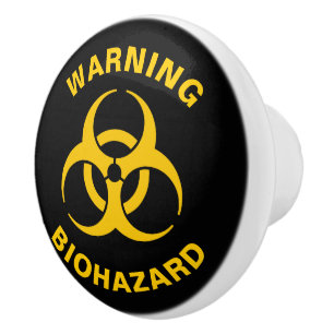 Bouton De Porte En Céramique Biohazard icon
