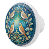 Bouton De Porte En Céramique Birds of Eden Ceramic Pull Knob (Droite)