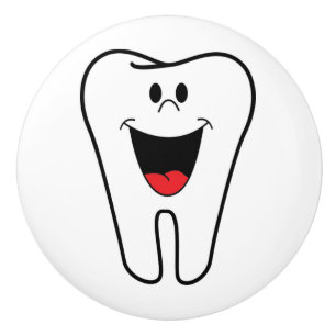 BOUTON DE PORTE EN CÉRAMIQUE "BITE ME" DUR