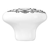 Bouton De Porte En Céramique Black Bee Ceramic Knox (Côté)
