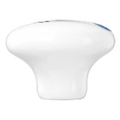 Bouton De Porte En Céramique Bluebird (Côté)