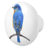 Bouton De Porte En Céramique Bluebird (Droite)