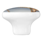 Bouton De Porte En Céramique Bluebird d'hiver  (Côté)