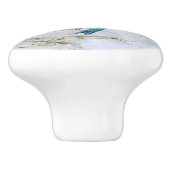 Bouton De Porte En Céramique Bluebirds (Côté)