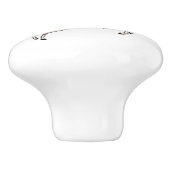 Bouton De Porte En Céramique Bogatyr russe médiéval (Côté)