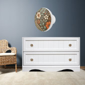 Bouton De Porte En Céramique Boho Floral