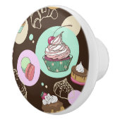 Bouton De Porte En Céramique Bonbons (Droite)