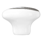 Bouton De Porte En Céramique Bonnets de céramique café (Côté)