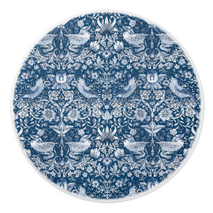 Bouton De Porte En Céramique Boucles de porte - Thief de fraise William Morris
