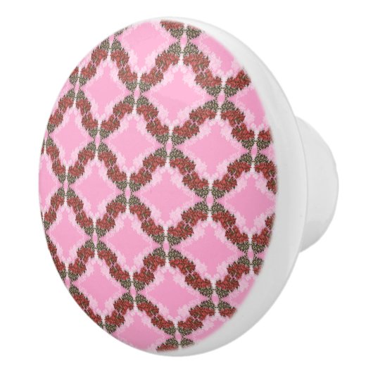 Bouton De Porte En Céramique Bougainvillea Ceramic Knob (Droite)