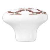 Bouton De Porte En Céramique Bougainvillea Ceramic Knob (Côté)