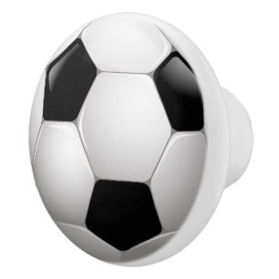 Bouton De Porte En Céramique Boule de football