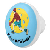 Bouton De Porte En Céramique Boule de pique (Droite)