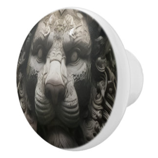 Bouton De Porte En Céramique Bouton de traction en céramique Leo