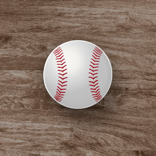 Bouton De Porte En Céramique Bouton en céramique de base-ball de thème de