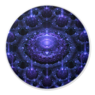 Bouton De Porte En Céramique Bouton en céramique de sphères étincelantes