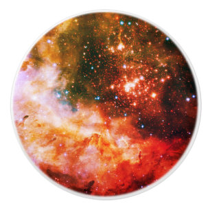 Bouton De Porte En Céramique Bouton en céramique espace/galaxie
