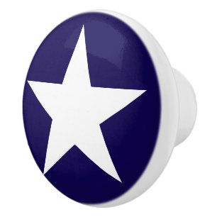 Bouton De Porte En Céramique Bouton en céramique étoile couleur personnalisée