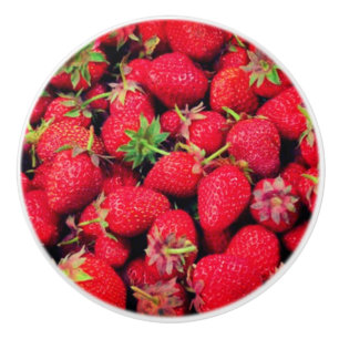 BOUTON DE PORTE EN CÉRAMIQUE BOUTON EN CÉRAMIQUE FRAISE