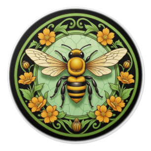 Bouton De Porte En Céramique Bouton en céramique Nouvelle Abeille