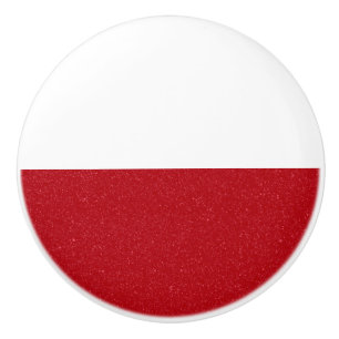 Bouton De Porte En Céramique Bouton en céramique personnalisé rouge tomate et b
