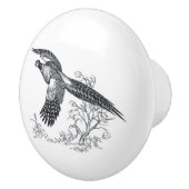 Bouton De Porte En Céramique Bouton en céramique personnalisée Pheasant à cou c (Droite)